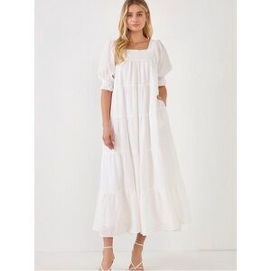 English Factory Smocked Dress